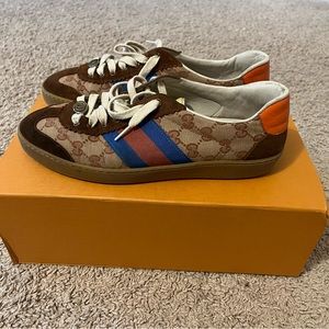 GUCCI Men’s Ace GG Supreme Sneakers men’s size 9